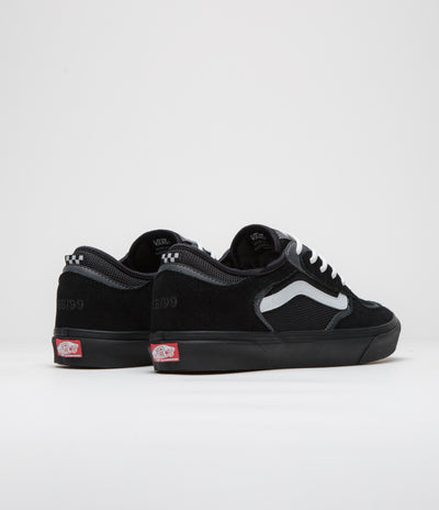 Vans Skate Rowley Shoes - Black / White / Black