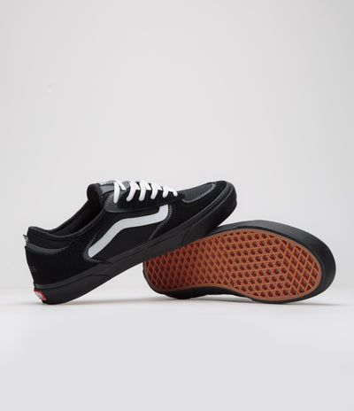 Vans Skate Rowley Shoes - Black / White / Black