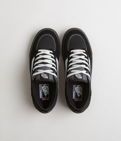 Vans Skate Rowley Shoes - Black / White / Black