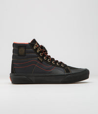 Vans x Spitfire Skate Sk8-Hi Reissue Shoes - Black / Flame