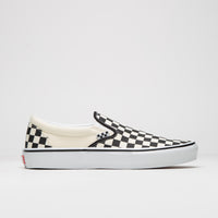 Vans Skate Slip-On Shoes - (Checkerboard) Black / Off White thumbnail