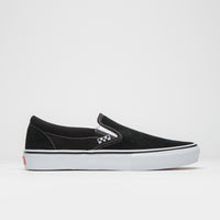 Vans Skate Slip-On Shoes - Black / White thumbnail