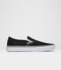 Vans Skate Slip-On Shoes - Black / White