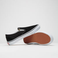 Vans Skate Slip-On Shoes - Black / White thumbnail