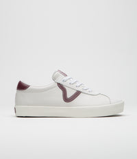 Vans Skate Sport Shoes - (Benny Urban) Marshmallow / Burgundy