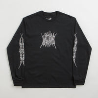 Welcome Chasm Long Sleeve T-Shirt - Black thumbnail