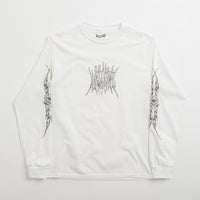 Welcome Chasm Long Sleeve T-Shirt - White thumbnail