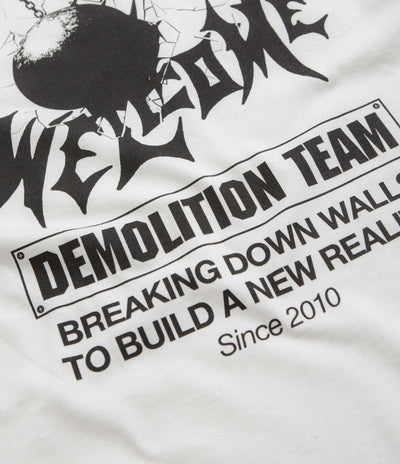 Welcome Demolition T-Shirt - White