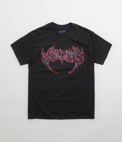 Welcome Fang T-Shirt - Black / Purple / Red