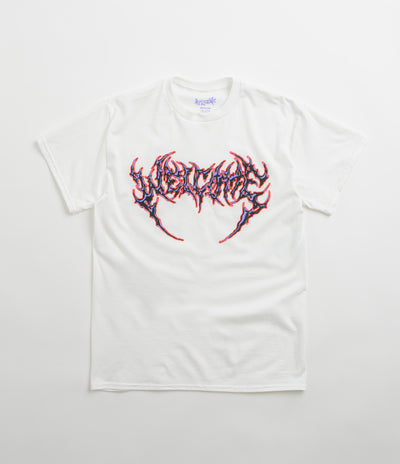 Welcome Fang T-Shirt - White / Purple / Red