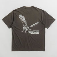 Welcome Fly By Night Enzyme Washed Knit T-Shirt - Wren thumbnail