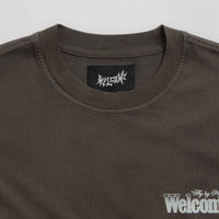 Welcome Fly By Night Enzyme Washed Knit T-Shirt - Wren thumbnail