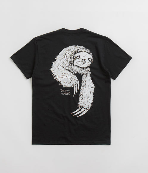 Welcome Sloth T-Shirt - Black / White