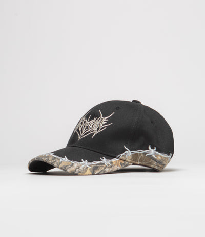 Welcome Splinter Embroidered Cap - Black