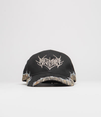 Welcome Splinter Embroidered Cap - Black