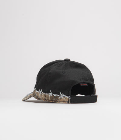 Welcome Splinter Embroidered Cap - Black