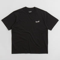 Welcome Vamp Core Garment Dyed Knit T-Shirt - Black thumbnail