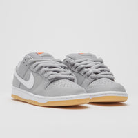 Nike SB Orange Label Dunk Low Pro Shoes - Wolf Grey / White - Wolf Grey thumbnail