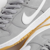 Nike SB Orange Label Dunk Low Pro Shoes - Wolf Grey / White - Wolf Grey thumbnail