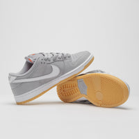 Nike SB Orange Label Dunk Low Pro Shoes - Wolf Grey / White - Wolf Grey thumbnail