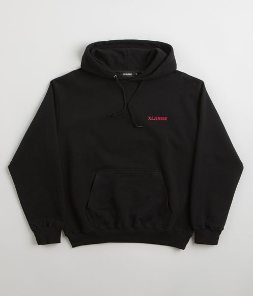 XLarge Chenille Slanted OG Hoodie - Black