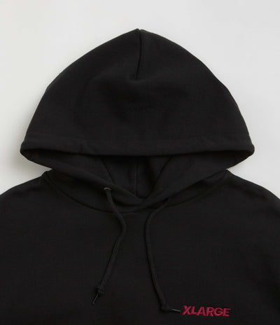 XLarge Chenille Slanted OG Hoodie - Black