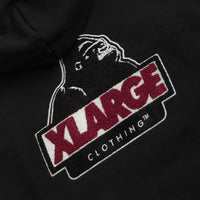 XLarge Chenille Slanted OG Hoodie - Black thumbnail