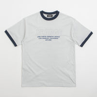 XLarge Store Address Ringer T-Shirt - Grey thumbnail