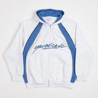 Yardsale Bay Hoodie - White / Blue thumbnail