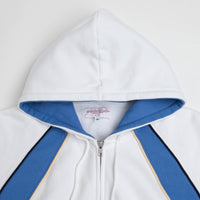 Yardsale Bay Hoodie - White / Blue | Flatspot