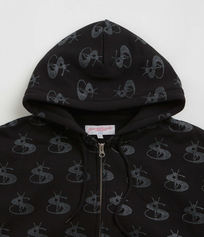 Yardsale Bijou Hoodie - Black / Indigo