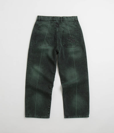 Yardsale Bleached Phantasy Jeans - Emerald