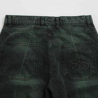 Yardsale Bleached Phantasy Jeans - Emerald thumbnail