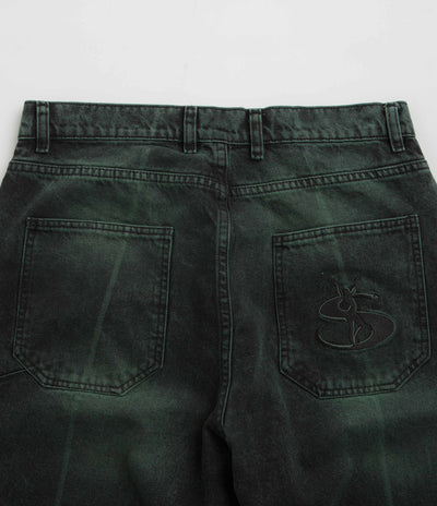 Yardsale Bleached Phantasy Jeans - Emerald