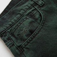 Yardsale Bleached Phantasy Jeans - Emerald thumbnail