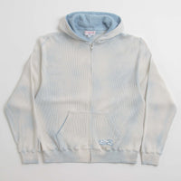 Yardsale Bleached Waffle Hoodie - Blue thumbnail