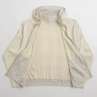 Yardsale Bleached Waffle Hoodie - Light Grey thumbnail