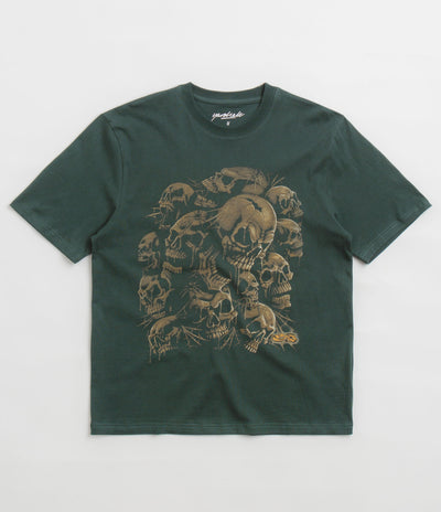 Yardsale Crypt T-Shirt - Dark Green