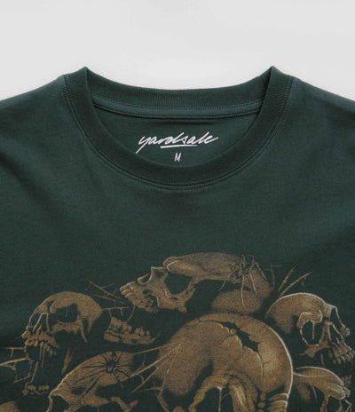 Yardsale Crypt T-Shirt - Dark Green