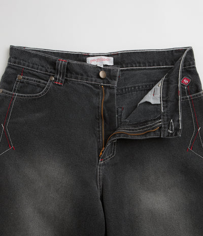 Yardsale Culture Slub Phantasy Jeans - Washed Black