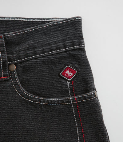 Yardsale Culture Slub Phantasy Jeans - Washed Black