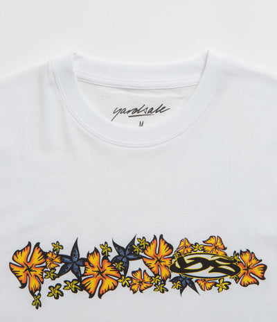 Yardsale Flower T-Shirt - White