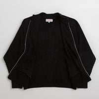 Yardsale Phantasy Chenille Full Zip Sweatshirt - Black thumbnail