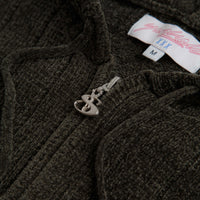 Yardsale Phantasy Chenille Hoodie - Green thumbnail