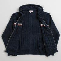 Yardsale Phantasy Chenille Hoodie - Navy thumbnail