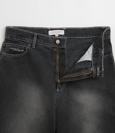 Yardsale Phantasy Panel Jeans - Black / Faded