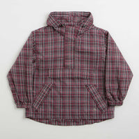 Yardsale Plaid Pullover Jacket - Black / Red thumbnail