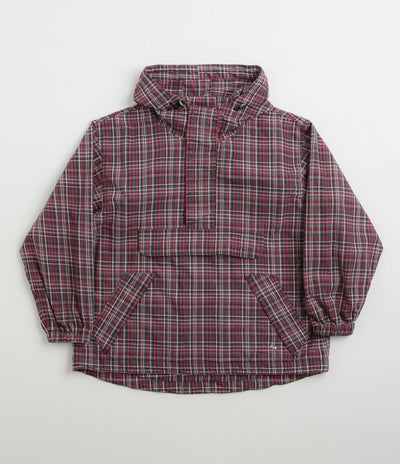 Yardsale Plaid Pullover Jacket - Black / Red