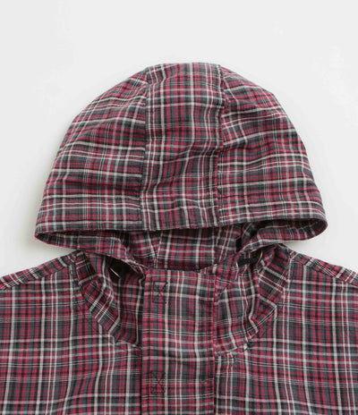 Yardsale Plaid Pullover Jacket - Black / Red