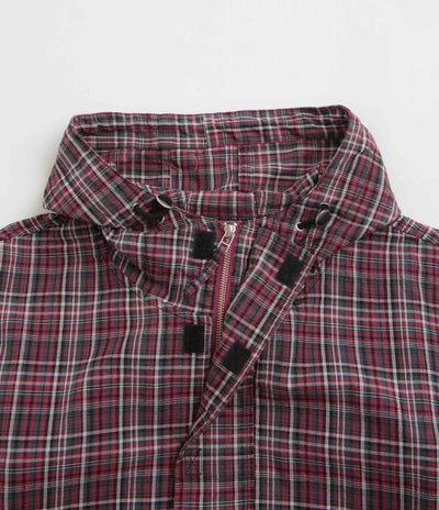 Yardsale Plaid Pullover Jacket - Black / Red